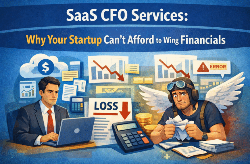SaaS CFO Services: Why Your Startup Can't Afford to Wing the Financials